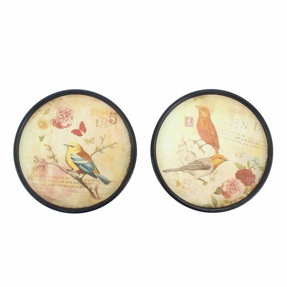 2 Round Plate Wall Decor – Set Of 6 – Wd-101