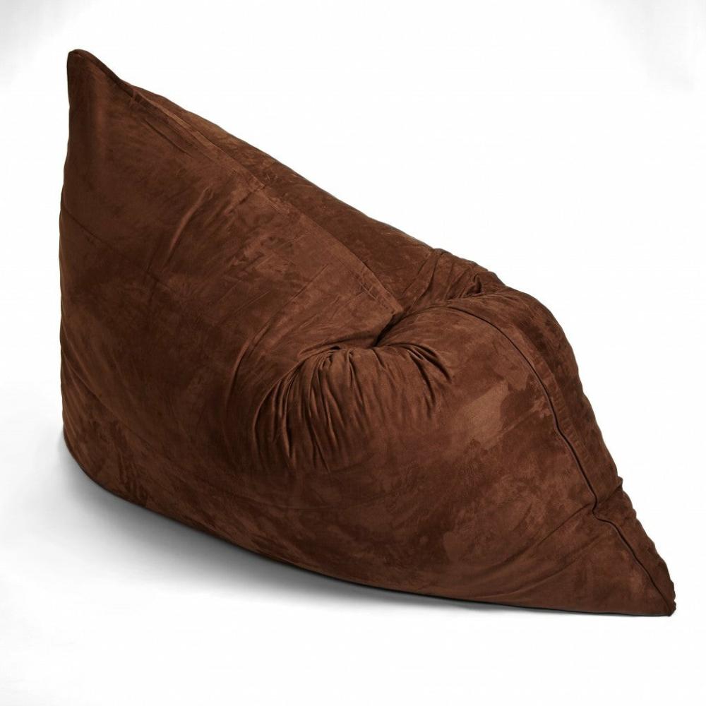 73″ X 52″ Brown Sofa Sack Bean Bag Lounger