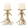 Antler Pillar Candleholders Se