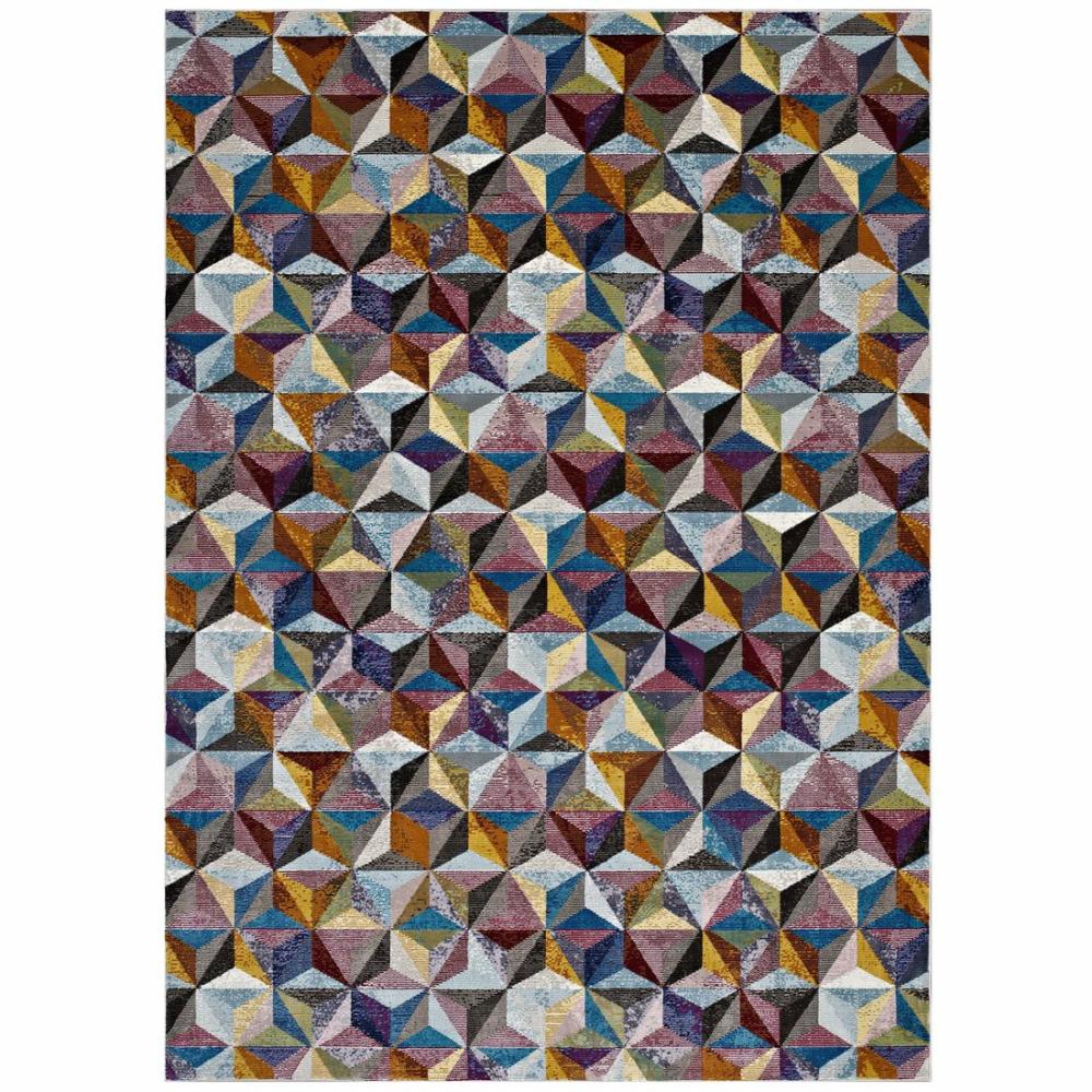 Arisa Geometric Hexagon Mosaic 4X6 Area Rug – R-1092-46