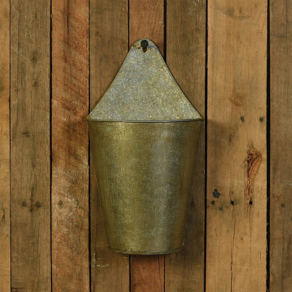 Avery Iron Wall Bucket – Small Set Of 2