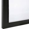 Avri Oversized Dark Wood Mirror