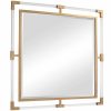 Balkan Golden Square Mirror