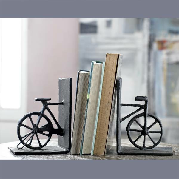 Bicycle Bookends Pair