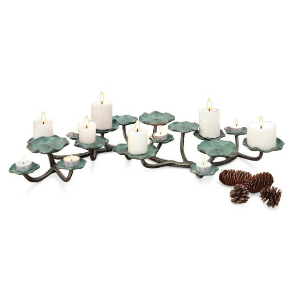 Blossom Pillar Candelabra