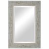 Branbury Rustic Light Wood Mirror