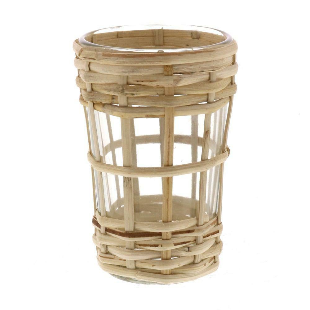 Cane Votive – Grid – Grid – Set Of 4