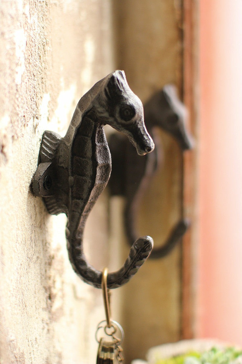 Cast Iron Sea Horse Hook (Min 4)