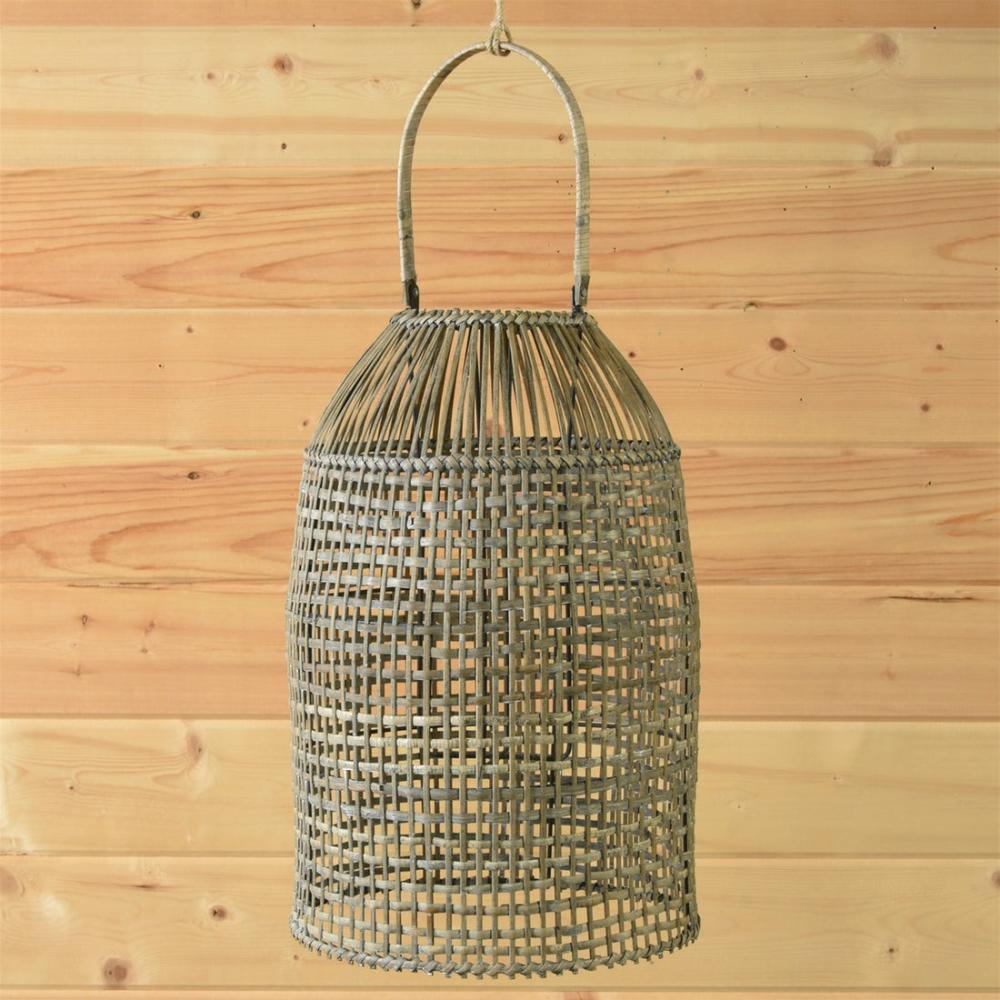 Cayman Lantern, Rattan – Natural