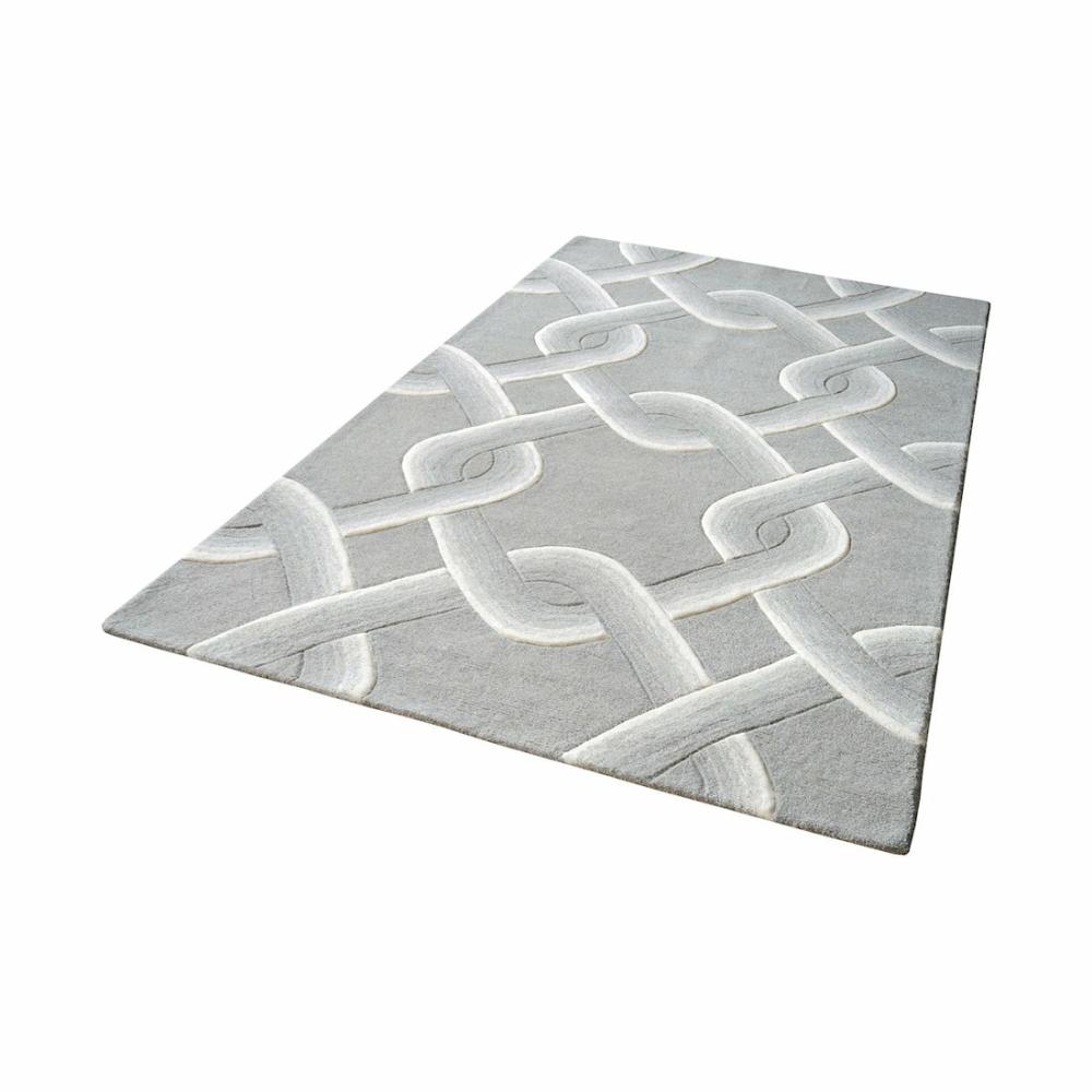 Desna Hand-Tufted Wool Rug In Grey Home 8905-190