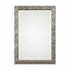 Evelina Silver Leaves Mirror