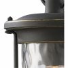 Farmstead 1-Light Outdoor Wall Lantern In Matte Black Lighting