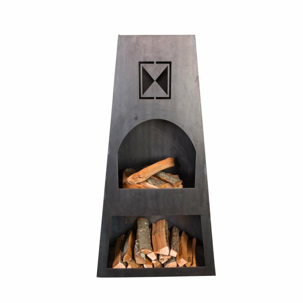 Fire Knight Steel Outdoor Fireplace