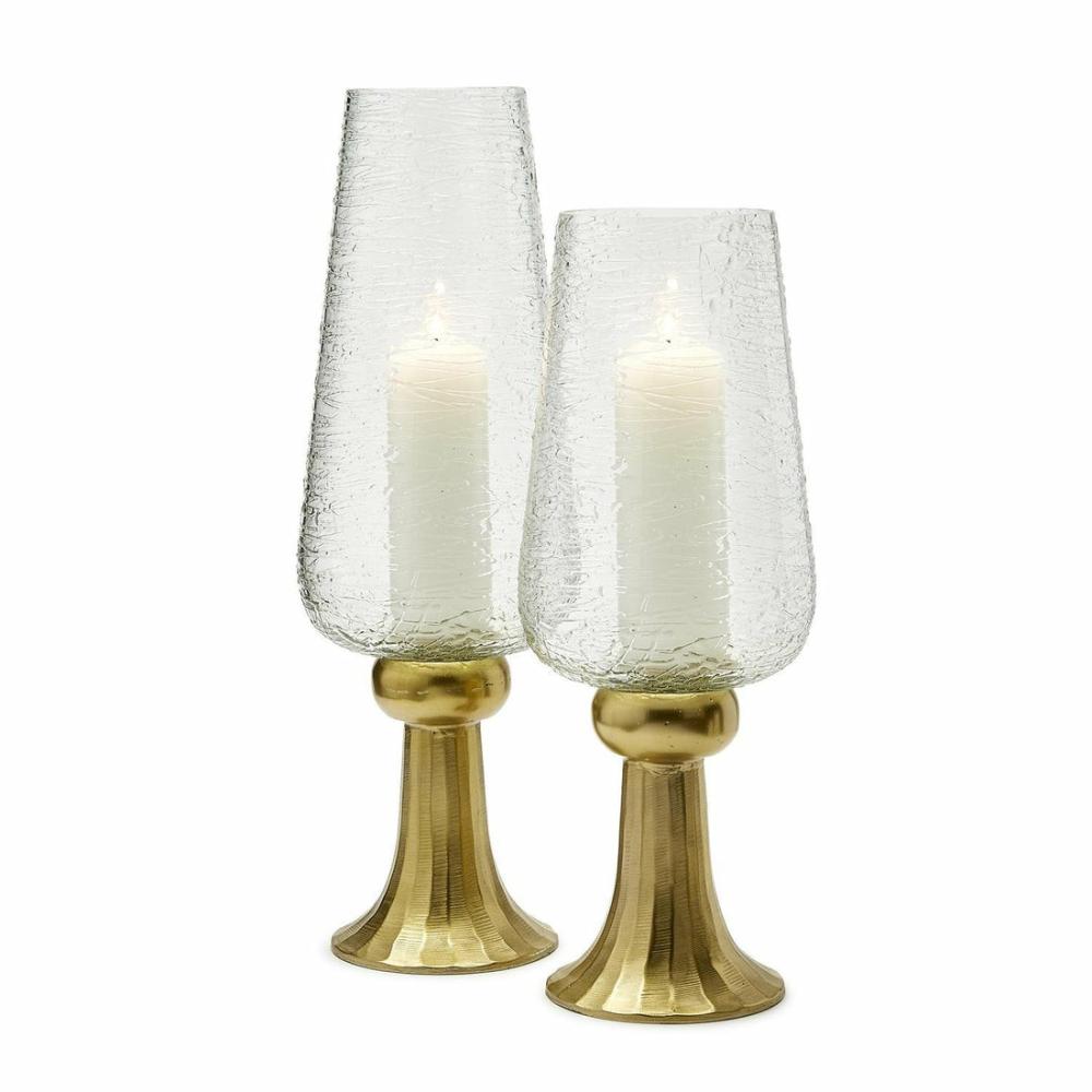 Glass Candleholder Set Of 4