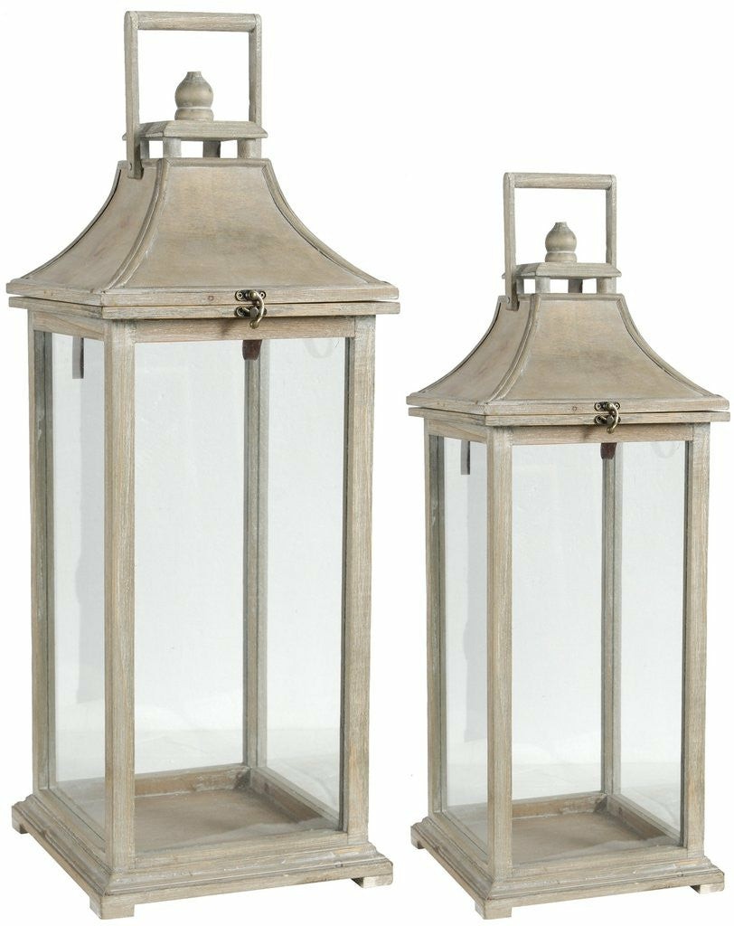 Ivona Garden Candle Lanterns – 2Pc/Box – Set Of 2