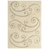 Jubilant Sprout Scrolling Vine 8X10 Shag Area Rug – R-1148-810