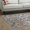 Laleh Geometric Mosaic 4X6 Area Rug – R-1088-46