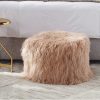 Lamb Fur Pouf