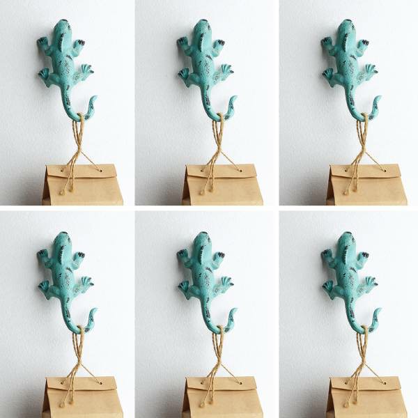 Lizard Wall Hooks Pk/6