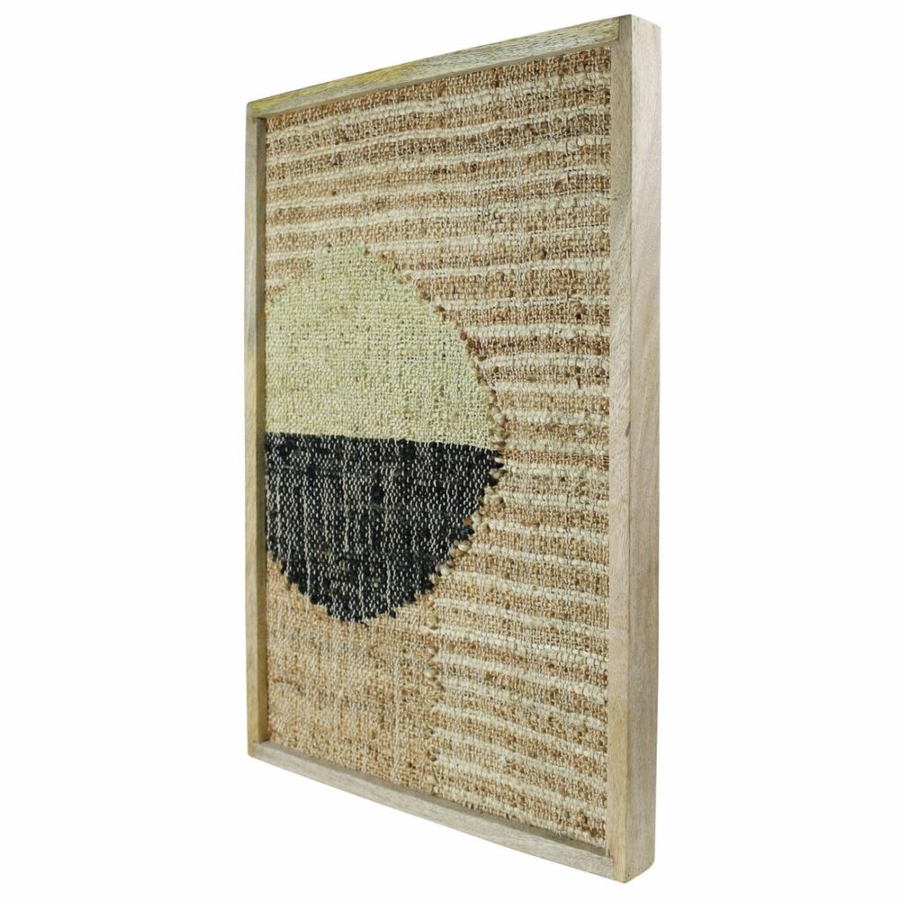 Mana Woven Wall Art, Off-Center Circle