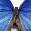 Mosaic Butterfly Blue Morpho Wall Art, 30″W