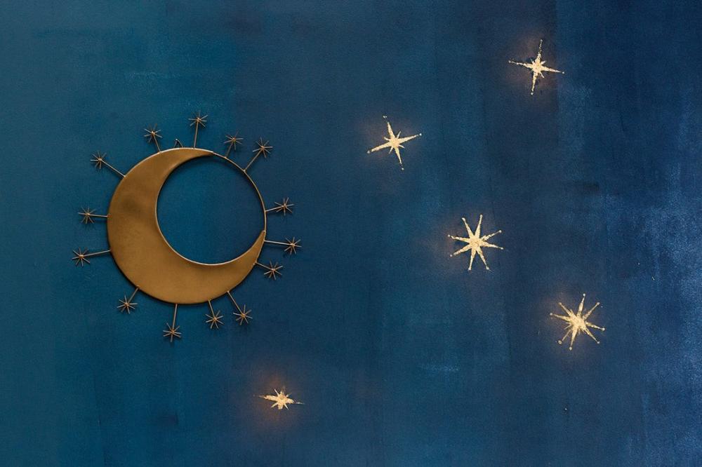 Over The Moon Wall Hanging Set Of 2