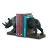 Rhinoceros Bookends