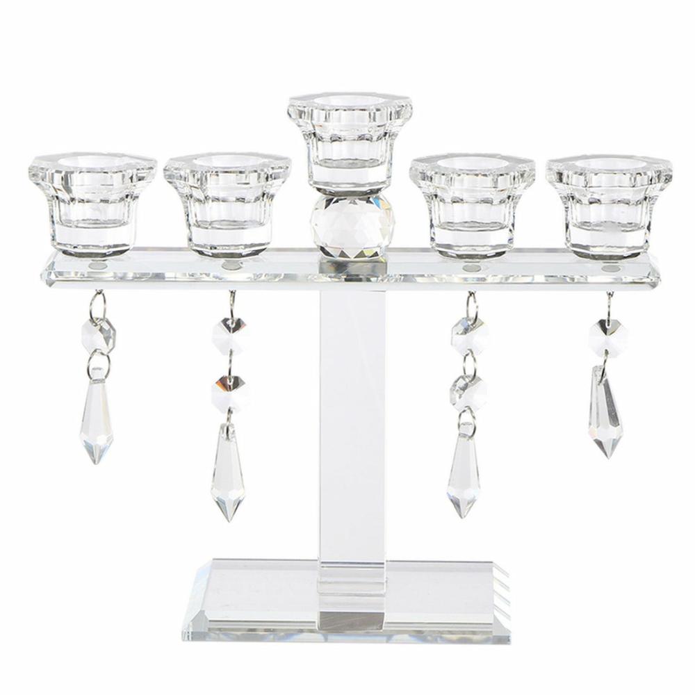 Society Chic 5-Arm Candelabra – Set Of 2