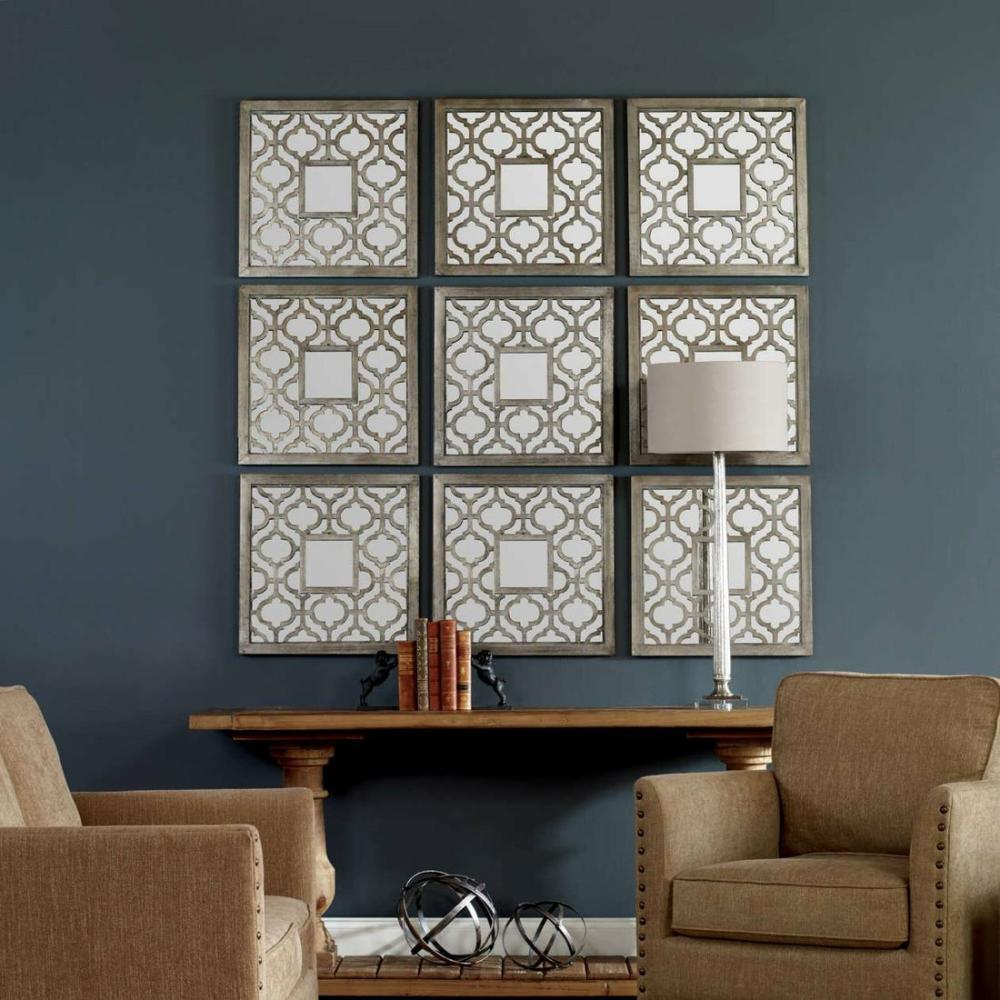 Sorbolo Squares Decorative Mirror Set/2