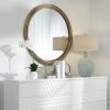 Spera Round Gold Mirror