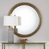 Spera Round Gold Mirror