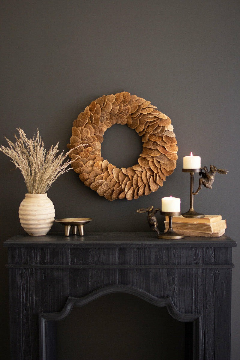 Sponge Mushroom Wreath