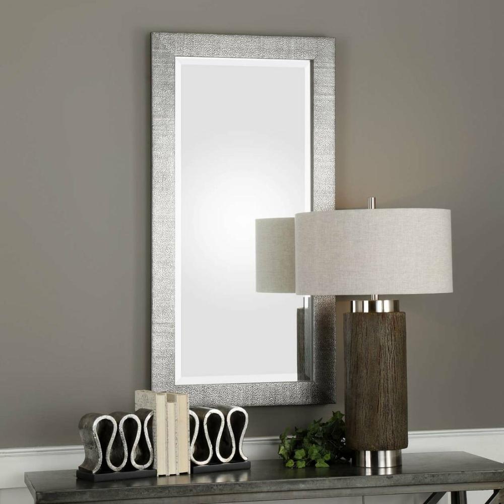 Tulare Metallic Silver Mirror