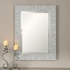 Belaya Gray Wood Mirror