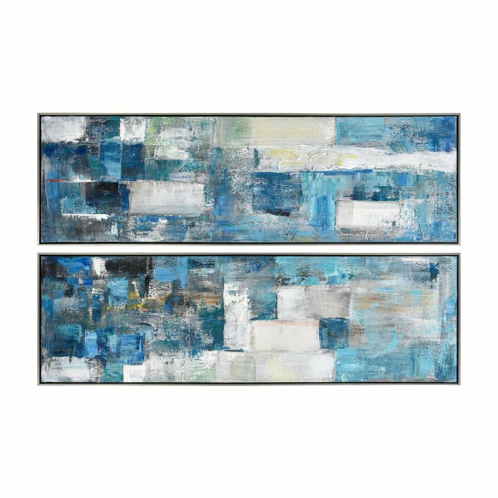 Blue Apparent Framed Wall Art – Set Of 2 Home