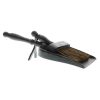 Fireplace Dust Pan With Broom – Cast Iron – Antique Black – Set Of 2