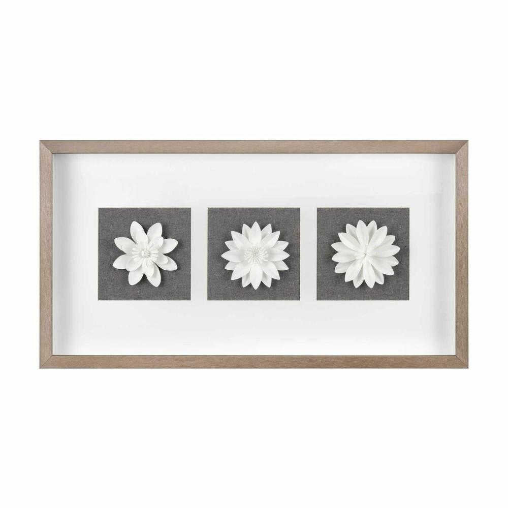 Floral Shadow Framed Wall Art