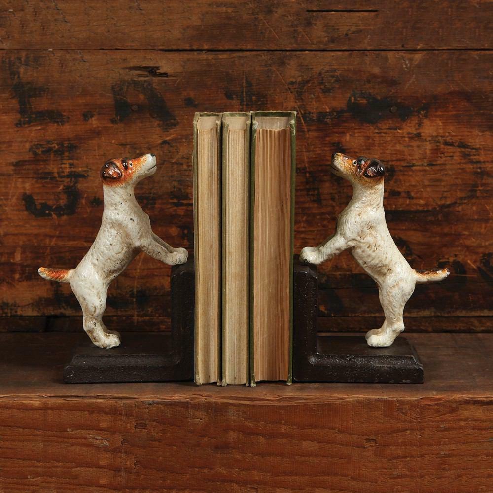 Jack Russell Bookends