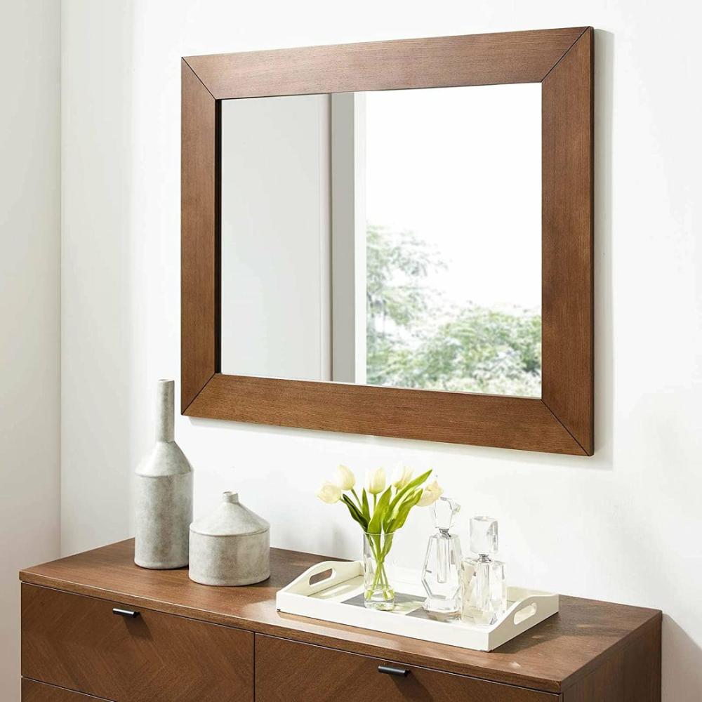 Kali Wall Mirror In Walnut – Mod-6196