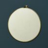 Monroe Round Mirror – Small – Brass Set Of 2