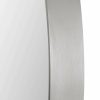 Pursley Brushed Nickel Oval Mirror